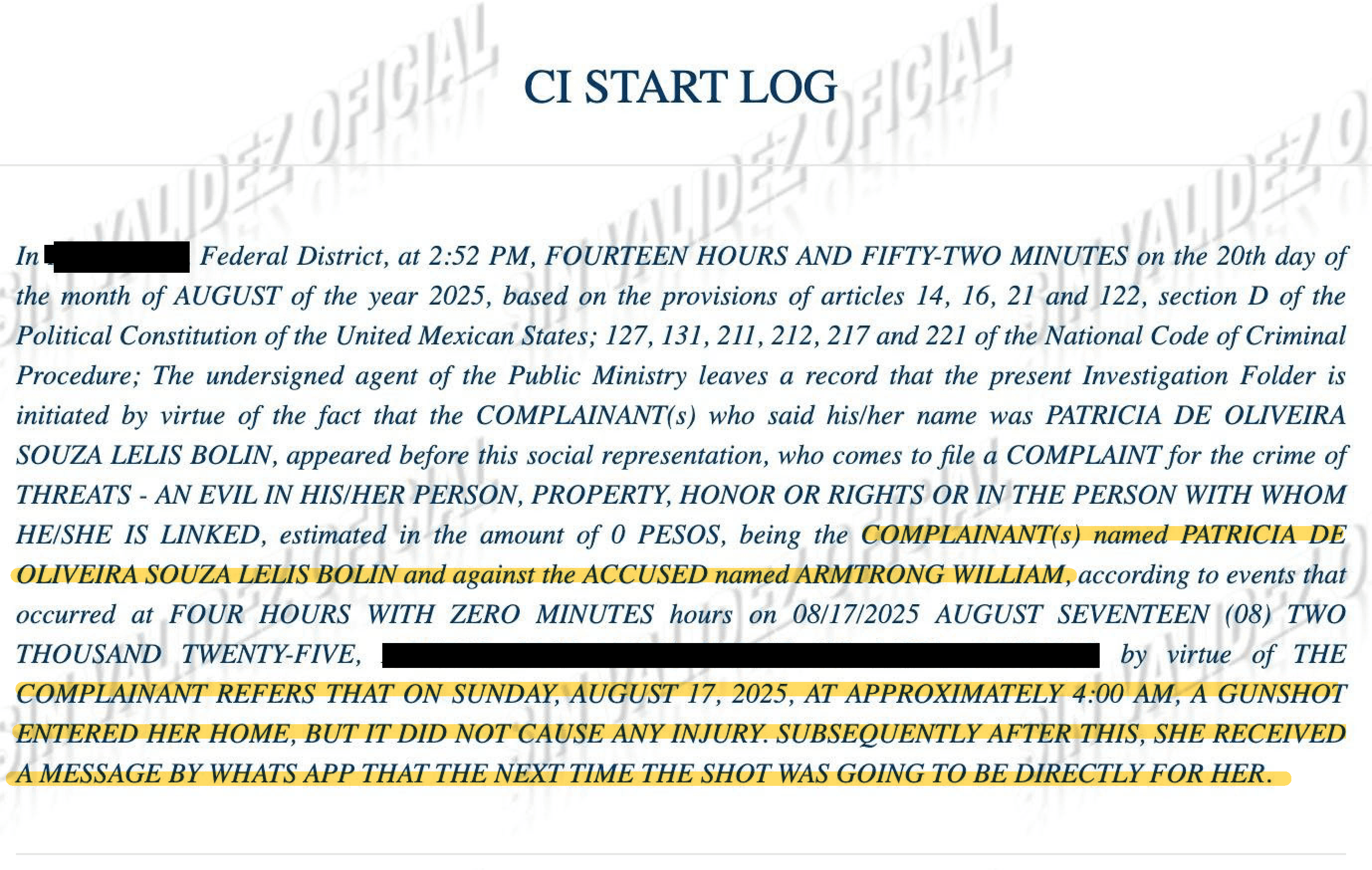 Complaint Summary Final